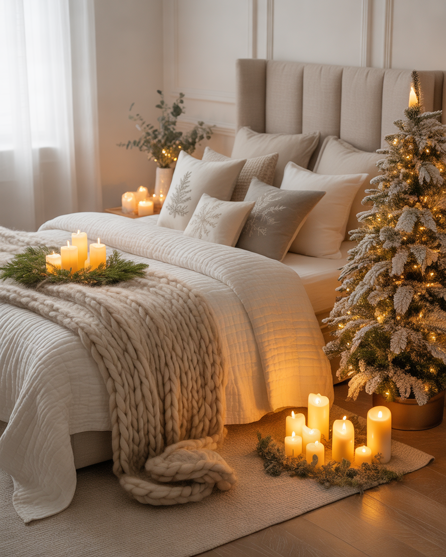 Create-a-DIY-Christmas-Bedding-Makeover