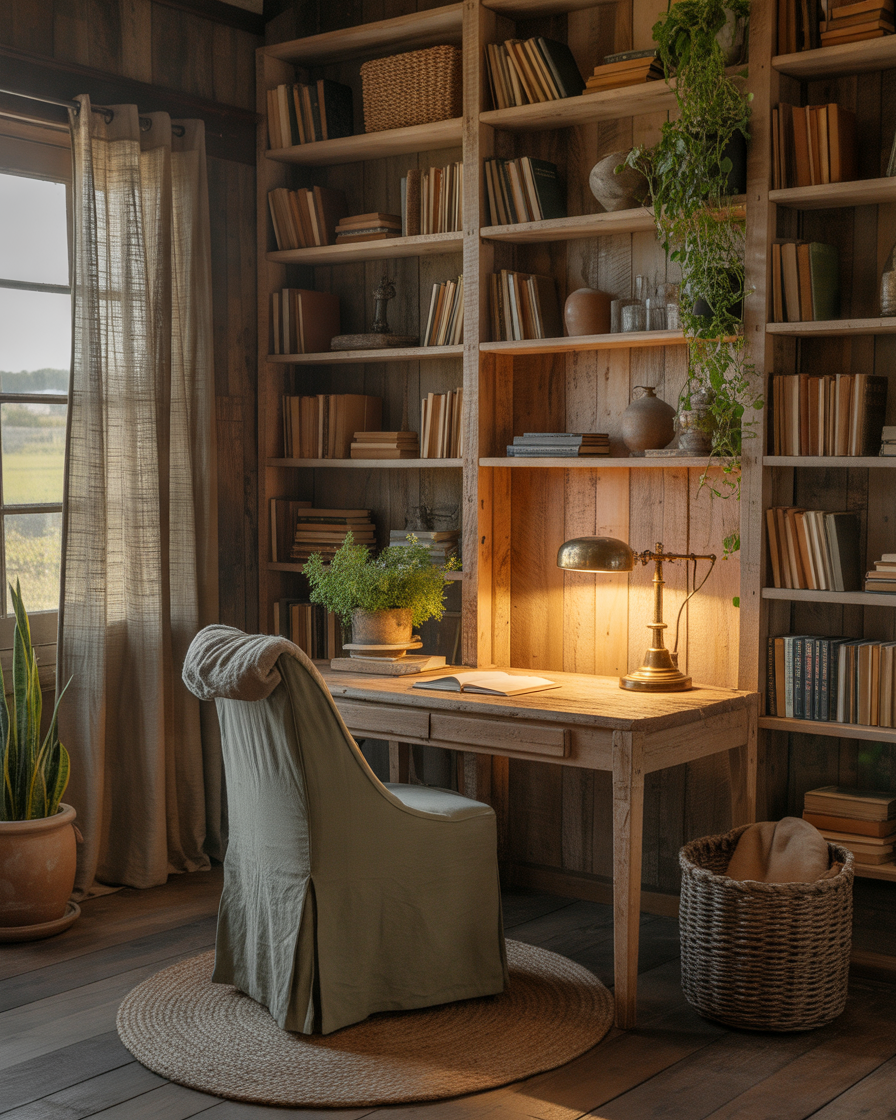Create-a-Home-Office-Library-With-a-Hidden-Door-Feature
