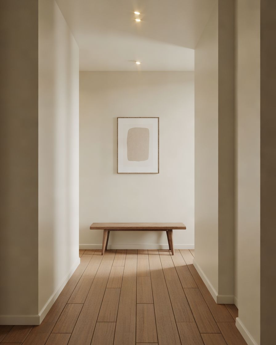Create-a-Minimalist-Hallway-With-Clean-Lines-and-Simple-Decor