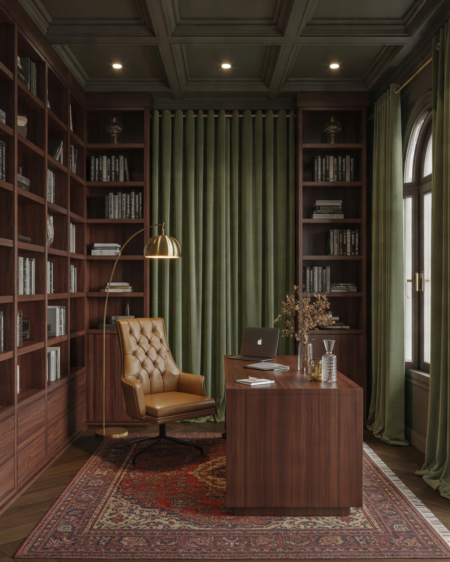 Create-a-Modern-Home-Office-Library-With-Smart-Technology