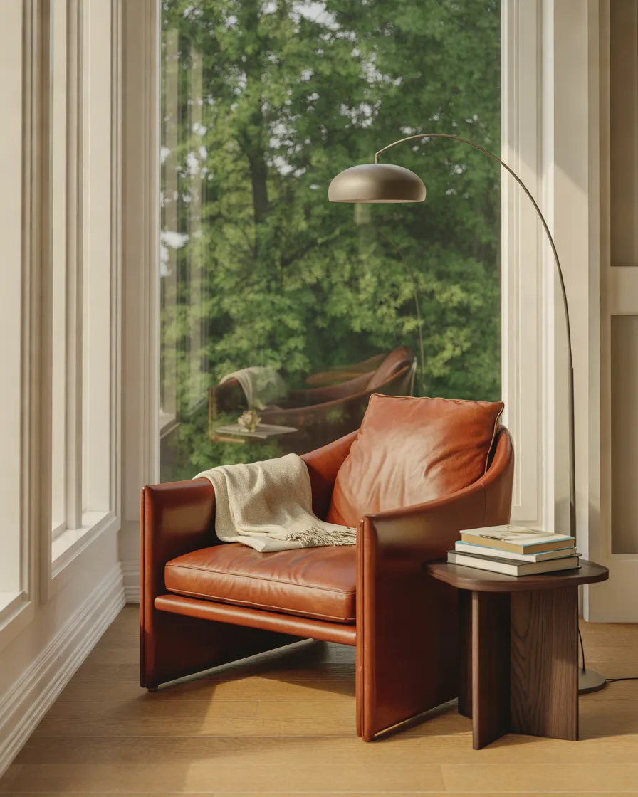 Create-a-Reading-Corner-With-a-Lounge-Chair