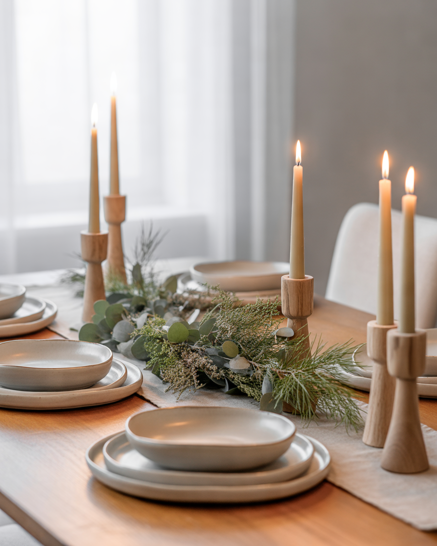 Create-a-Simple-Winter-Dining-Table