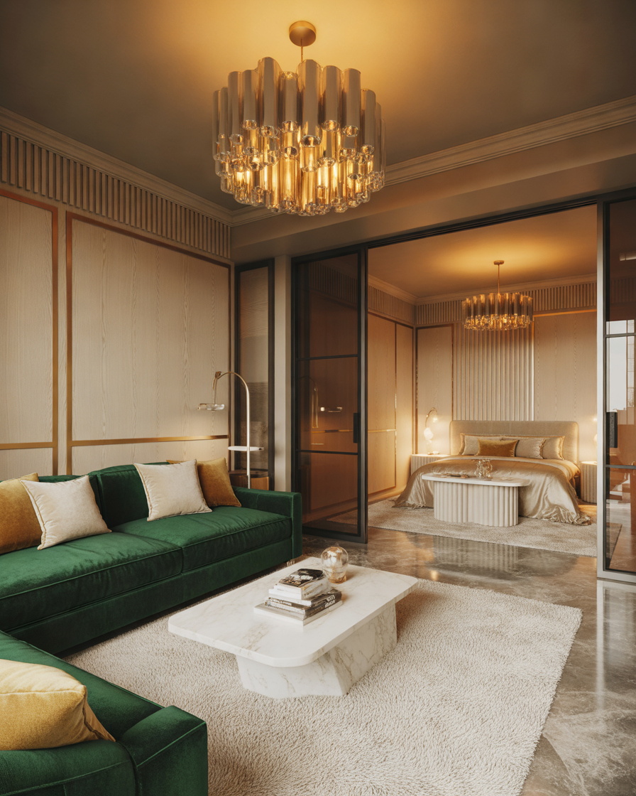Create-a-Small-Luxury-Apartment-Feel-With-Elegant-Details