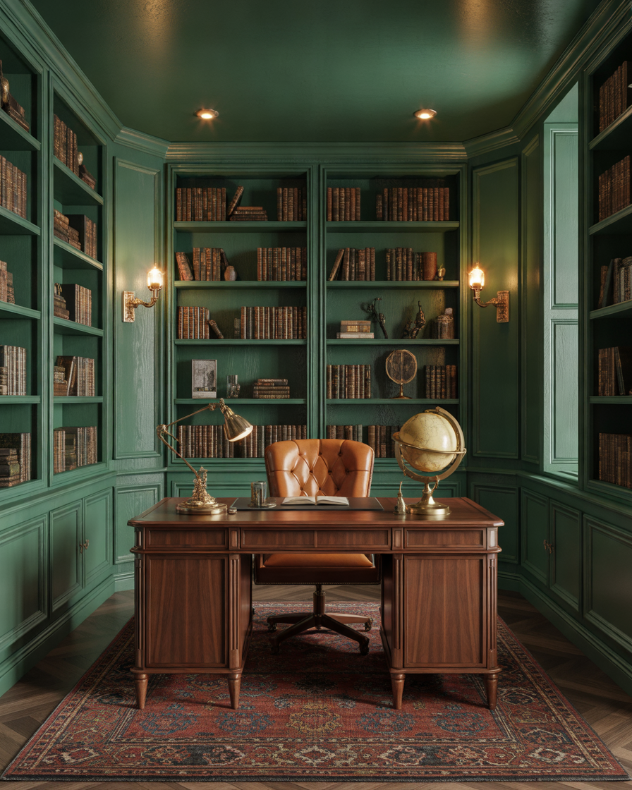 Create-a-Small-Space-Home-Office-Library