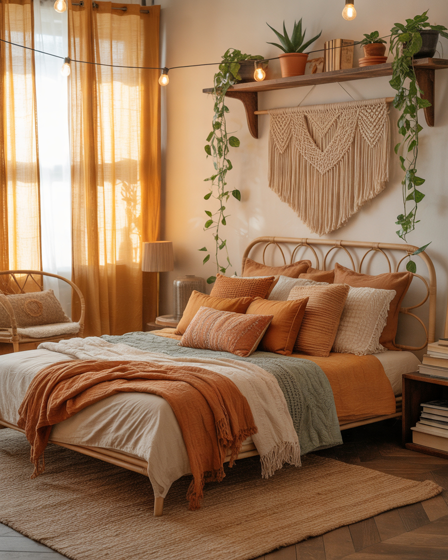 Create-a-Stylish-Boho-College-Apartment-Bedroom