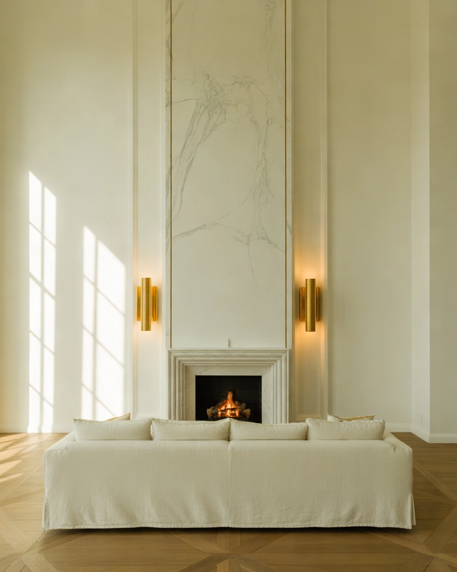 Create a Timeless Look With a Marble Fireplace Surround