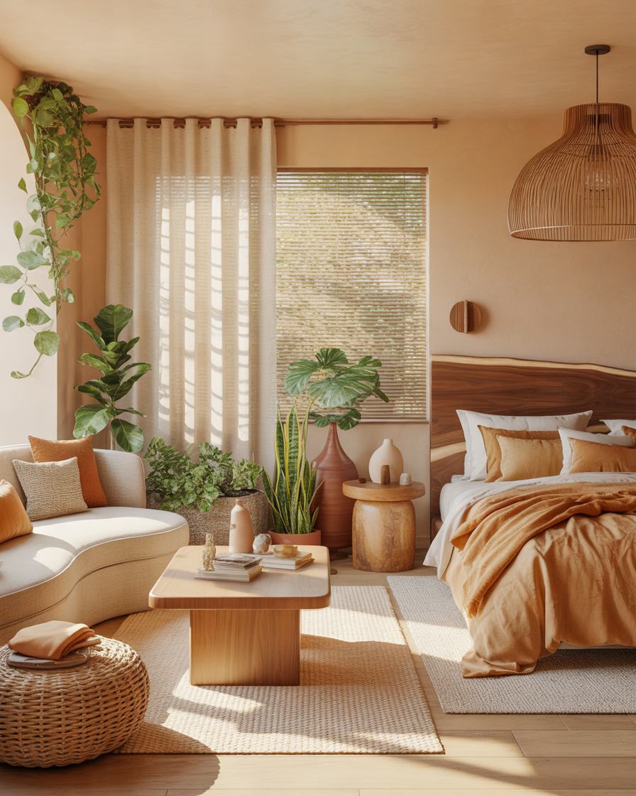 Create-a-Warm-and-Earthy-Apartment-Interior
