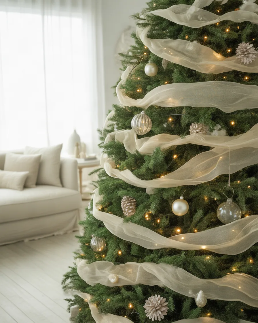 Create-an-Airy-Tree-With-Sheer-Organza-Ribbon
