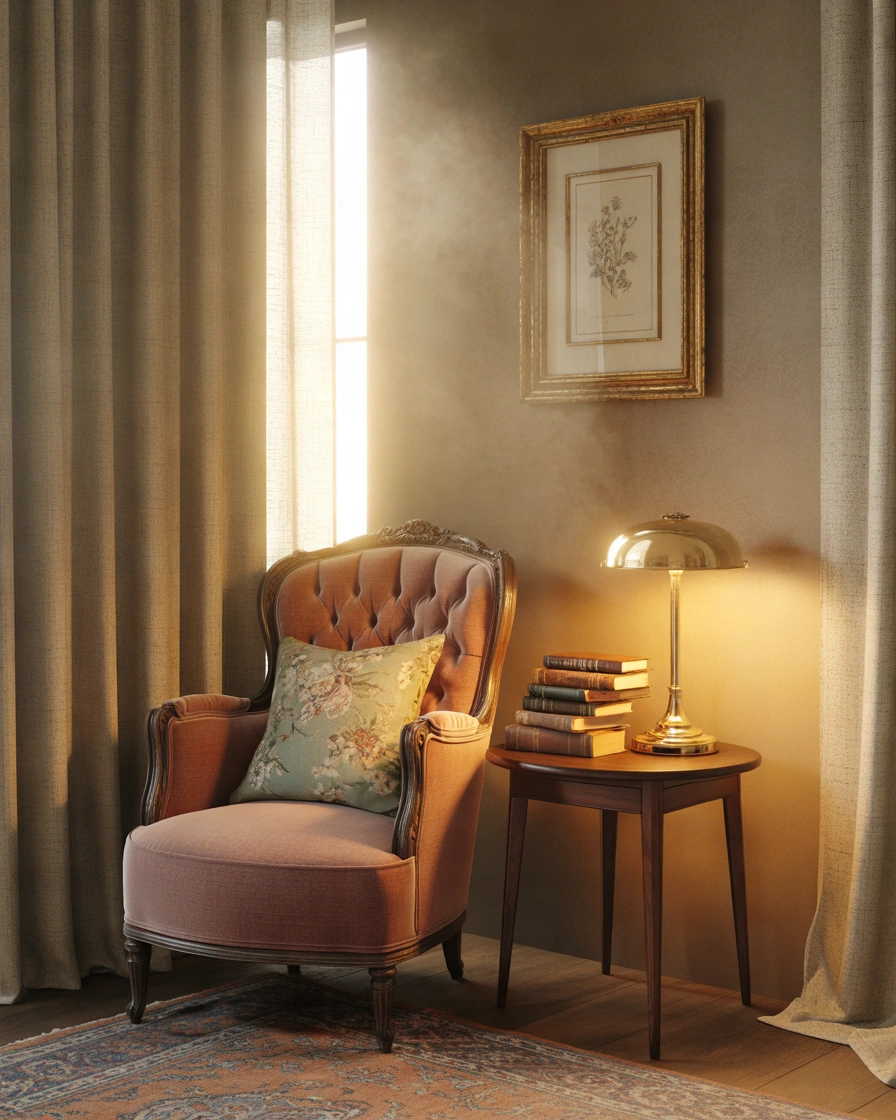 Create an Antique Reading Corner