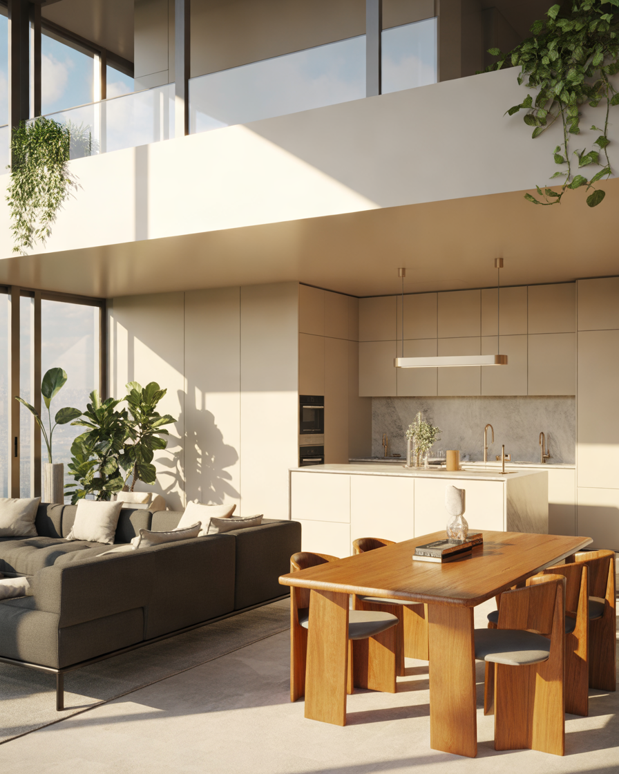 Create-an-Open-Concept-Living-and-Dining-Area