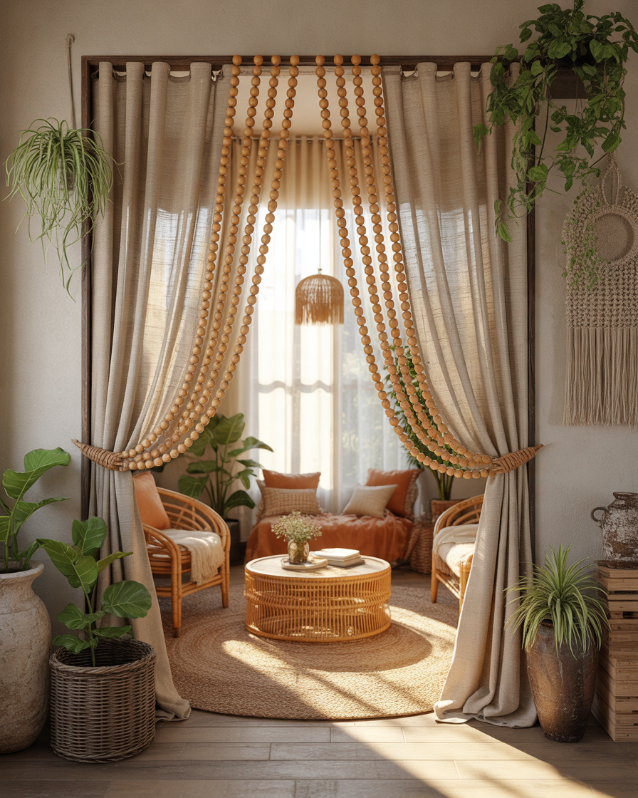 DIY-Beaded-Curtains-for-a-Creative-Decorative-Touch
