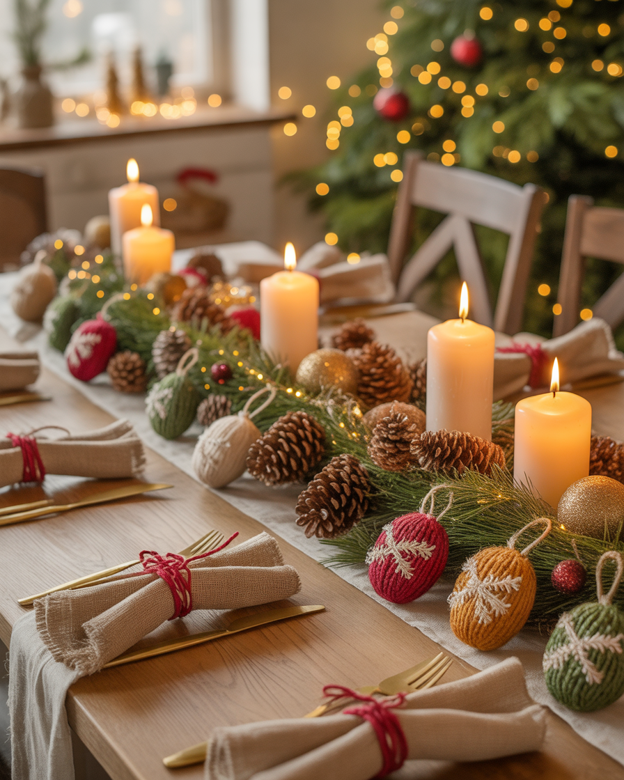 DIY-Handmade-Christmas-Table-Decorations