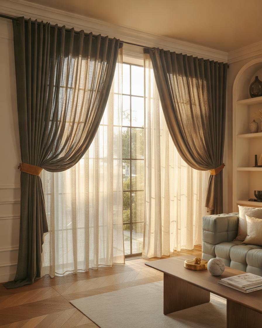 DIY-Layered-Curtains-for-a-Designer-Inspired-Window-Treatment