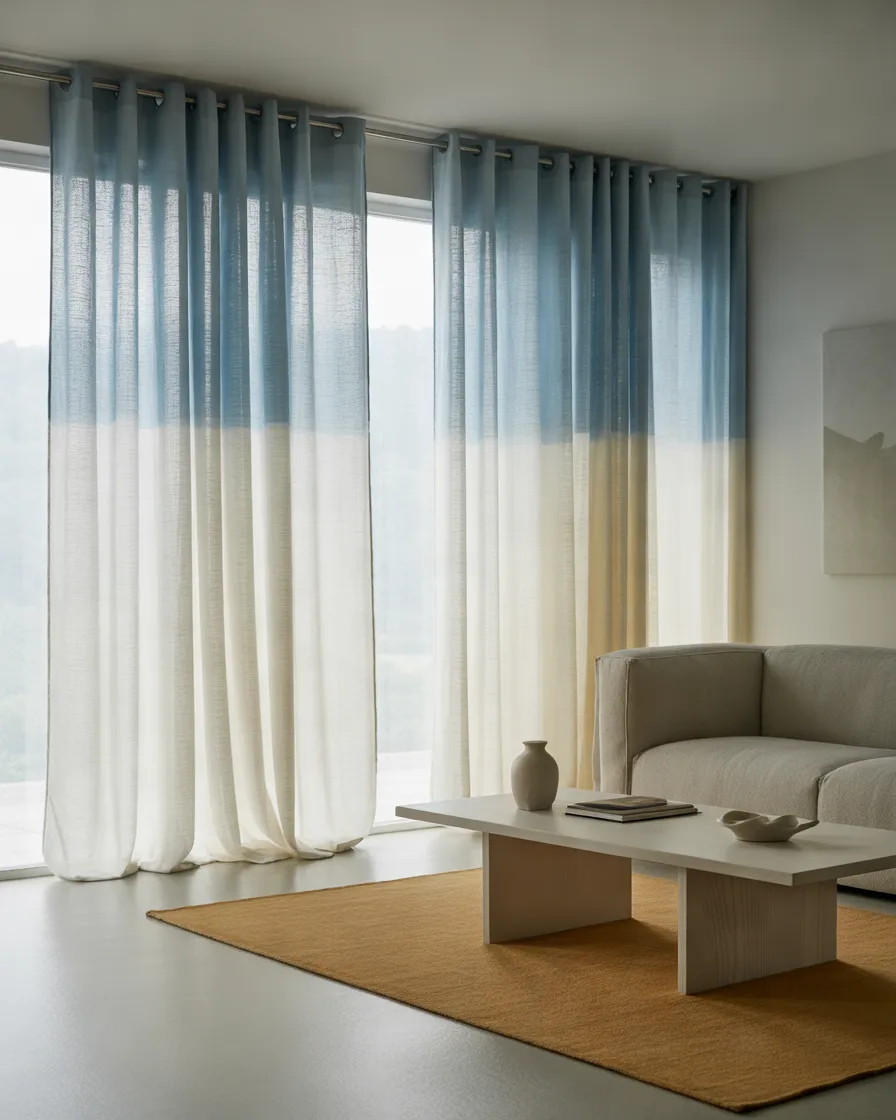 DIY-Painted-Ombre-Curtains-for-a-Modern-Decorative-Effect