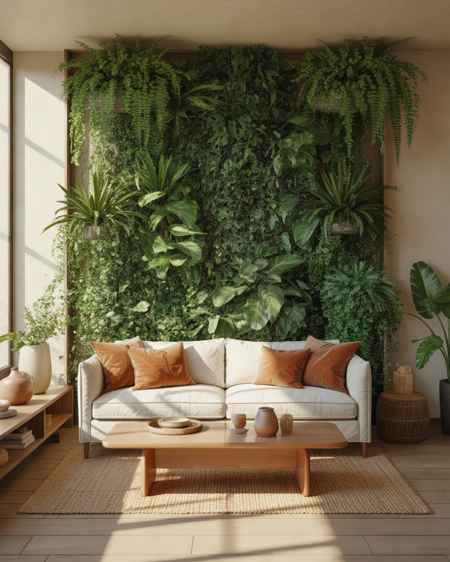 Decorate-With-Indoor-Plants-and-Green-Wall-Displays