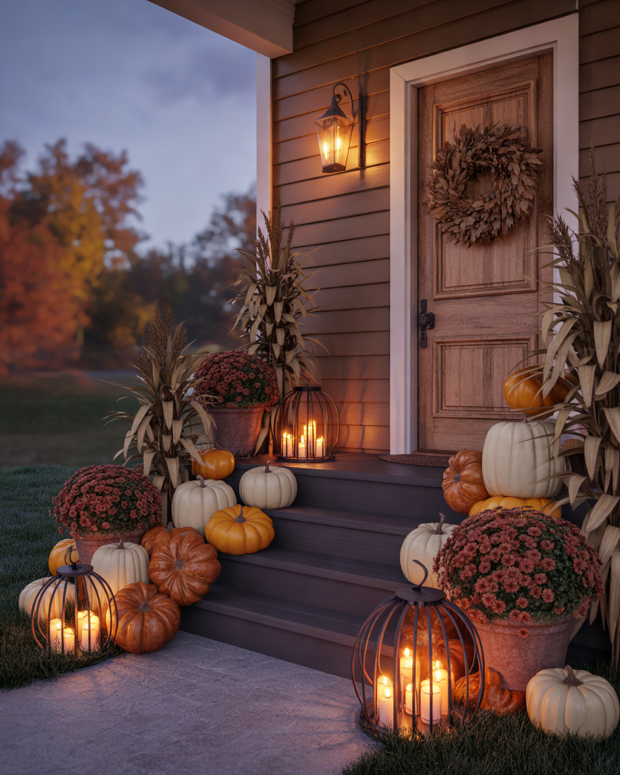Decorate-With-Warm-Outdoor-Lanterns-and-Candlelight