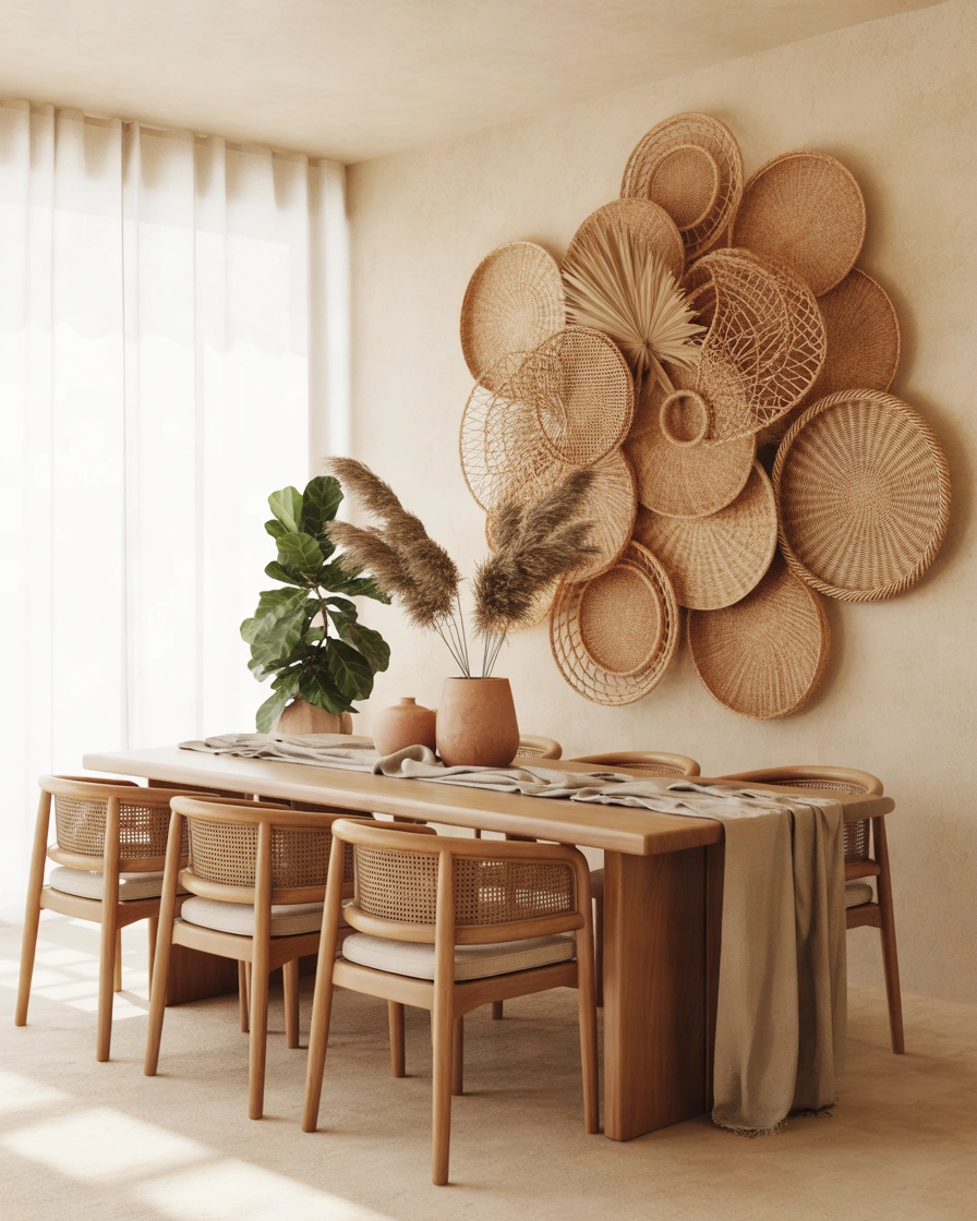 Decorate With Woven Baskets