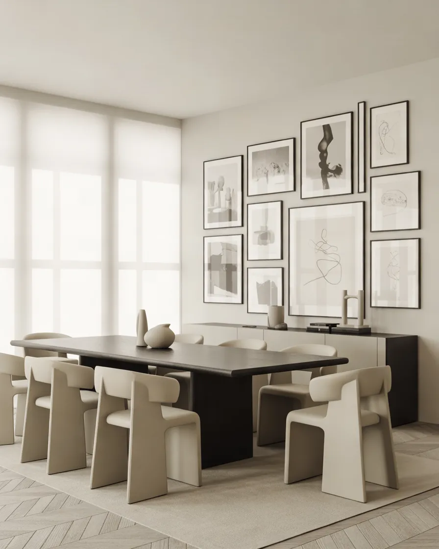 Decorate-with-Black-Framed-Artwork-and-Photography