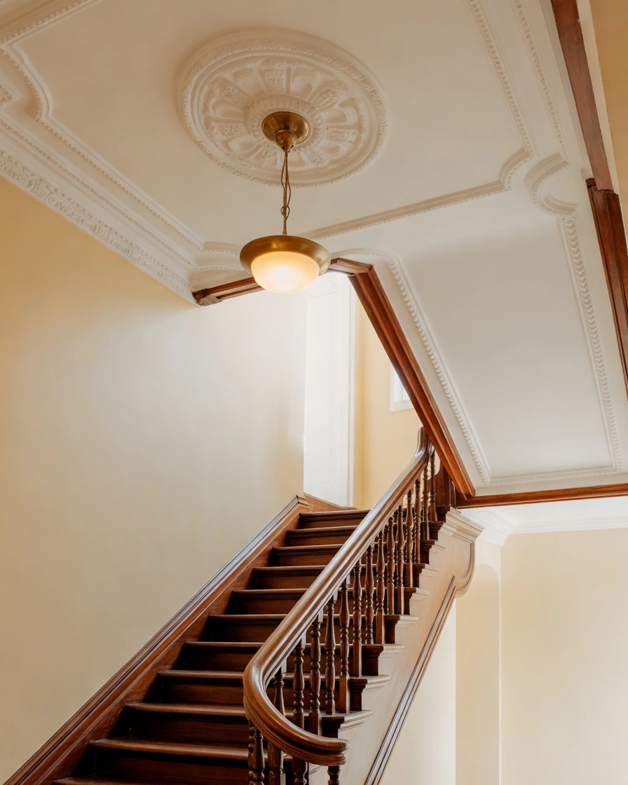 Decorative Molding Stairs Ceiling Design