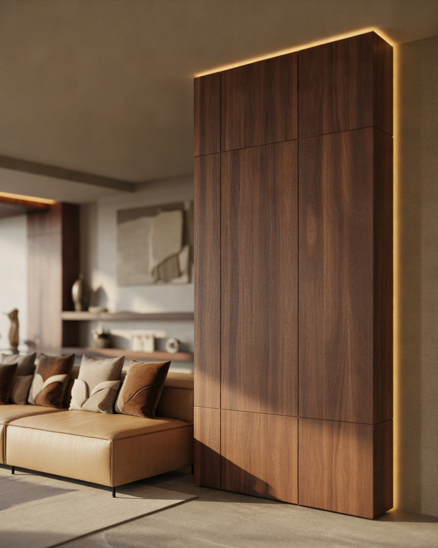 Design-a-Textured-Accent-Wall-with-Decorative-Panels