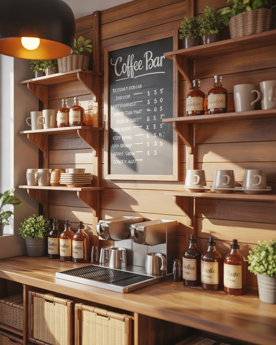 Dollar-Tree-Coffee-Bar-With-a-Cute-Cafe-Theme