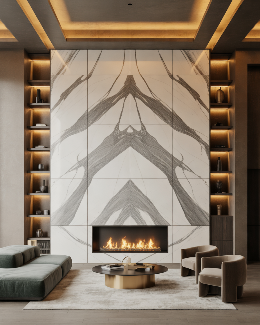 Floor-to-Ceiling-Fireplace-Feature-Wall
