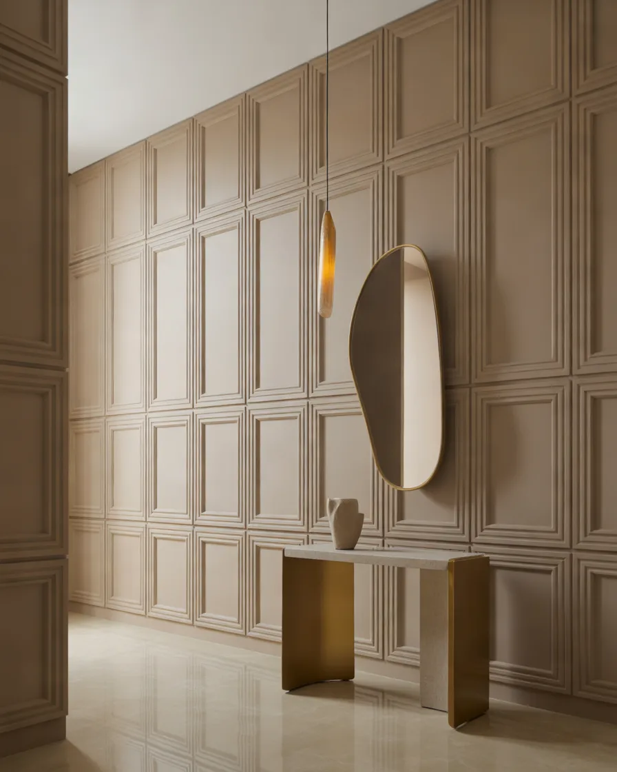 Geometric-Full-Wall-Panelling
