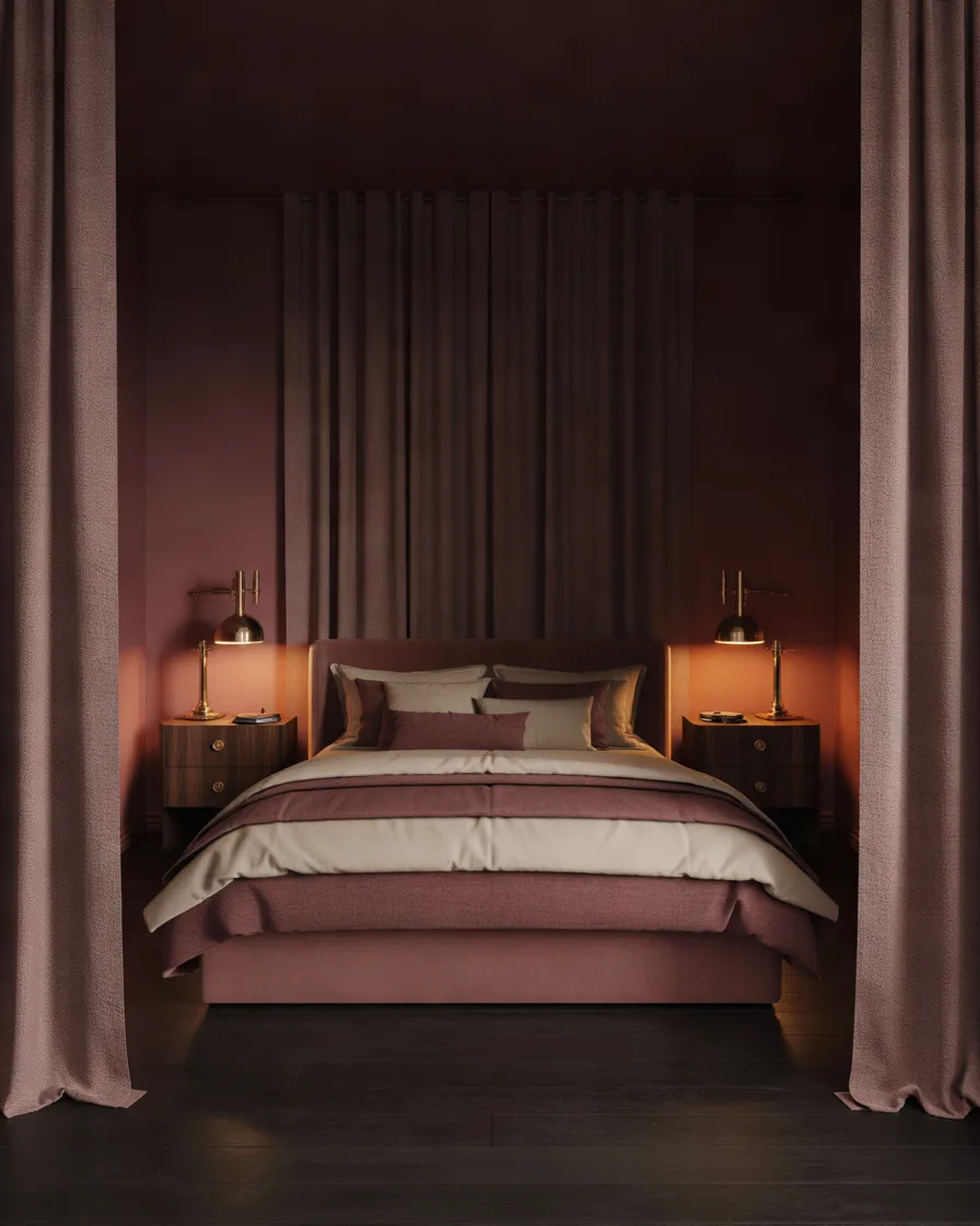 Go-Moody-With-Burgundy-Walls-and-Dark-Furniture