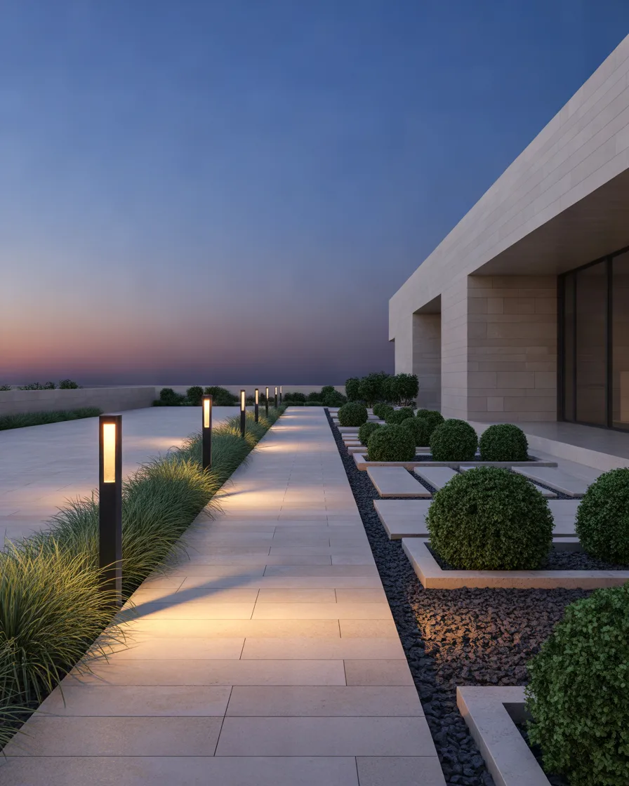 Install-Modern-Outdoor-Bollard-Lights