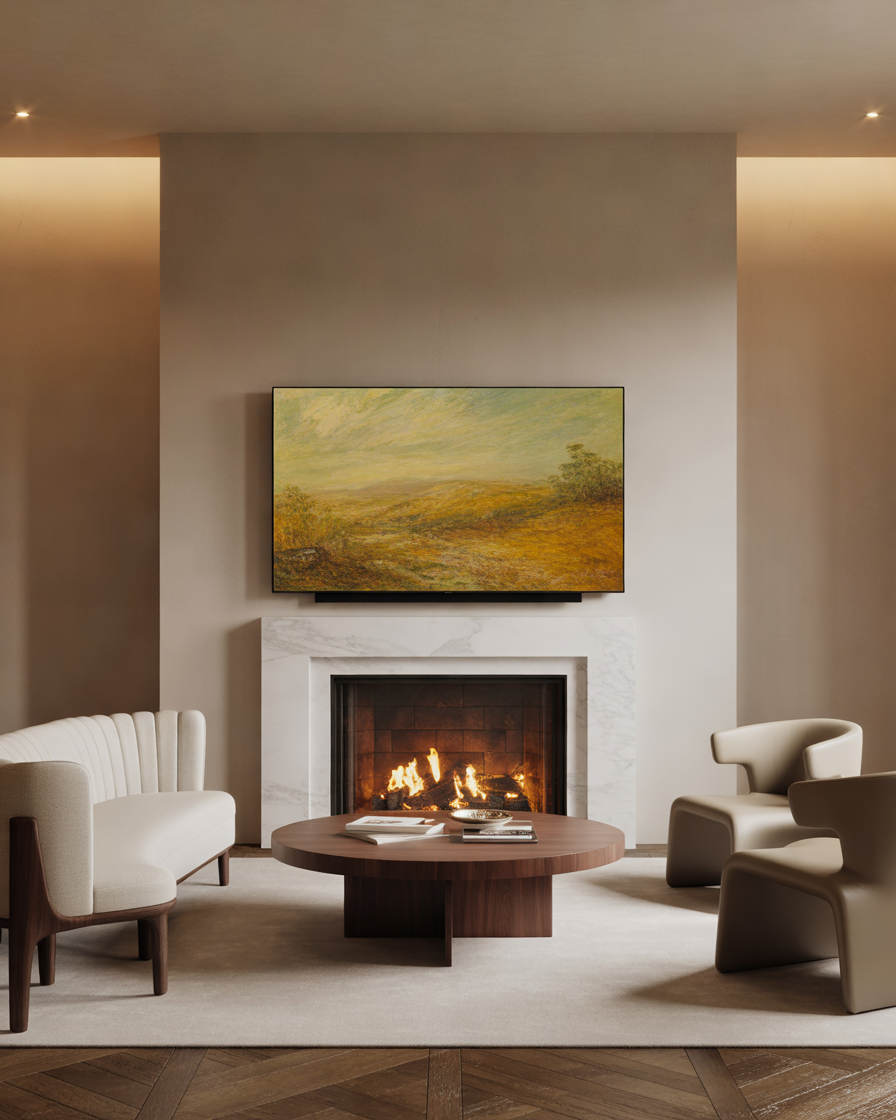 Install-a-Frame-TV-Above-the-Fireplace