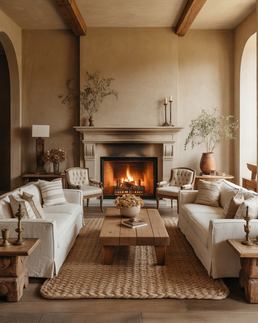 Living-Room-Arrangement-Around-a-Fireplace-Focal-Point