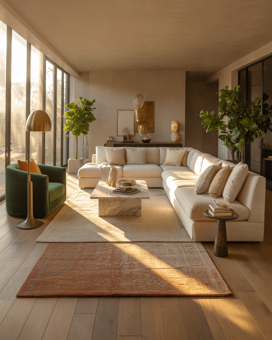 Living-Room-Arrangement-With-Multiple-Seating-Zones