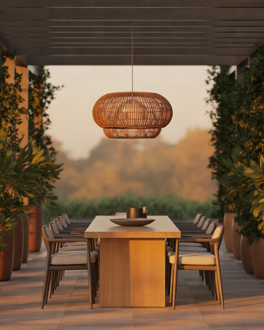 Make-Your-Patio-Dining-Area-Shine-With-Pendant-Lights