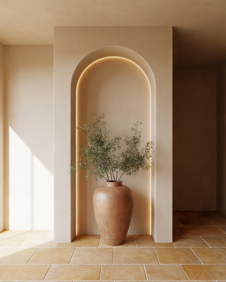 Make-a-Modern-Statement-With-an-Arched-Wall-Niche