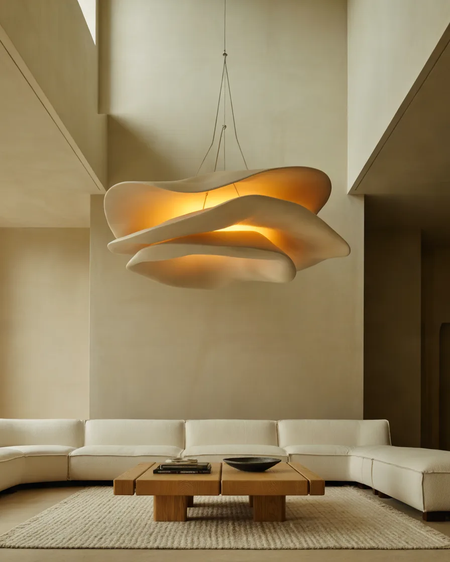 Make-a-Statement-With-an-Oversized-Pendant-Light