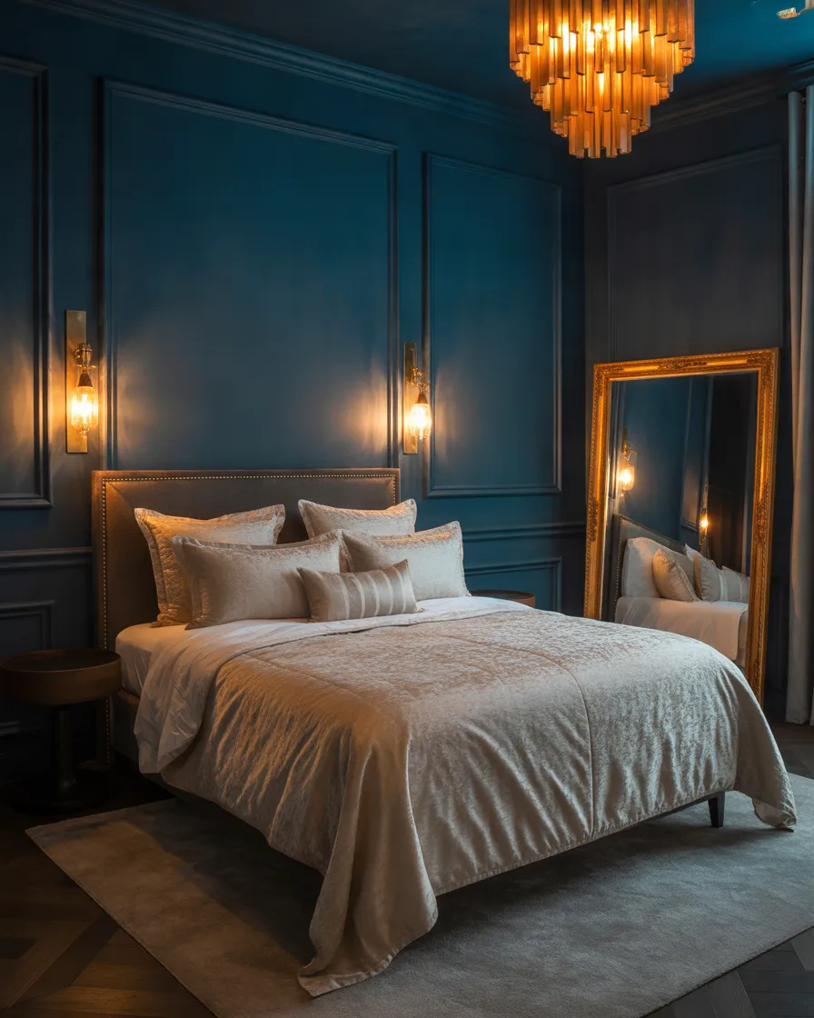 Midnight-Blue-–-A-Dramatic-and-Cozy-Bedroom-Shade