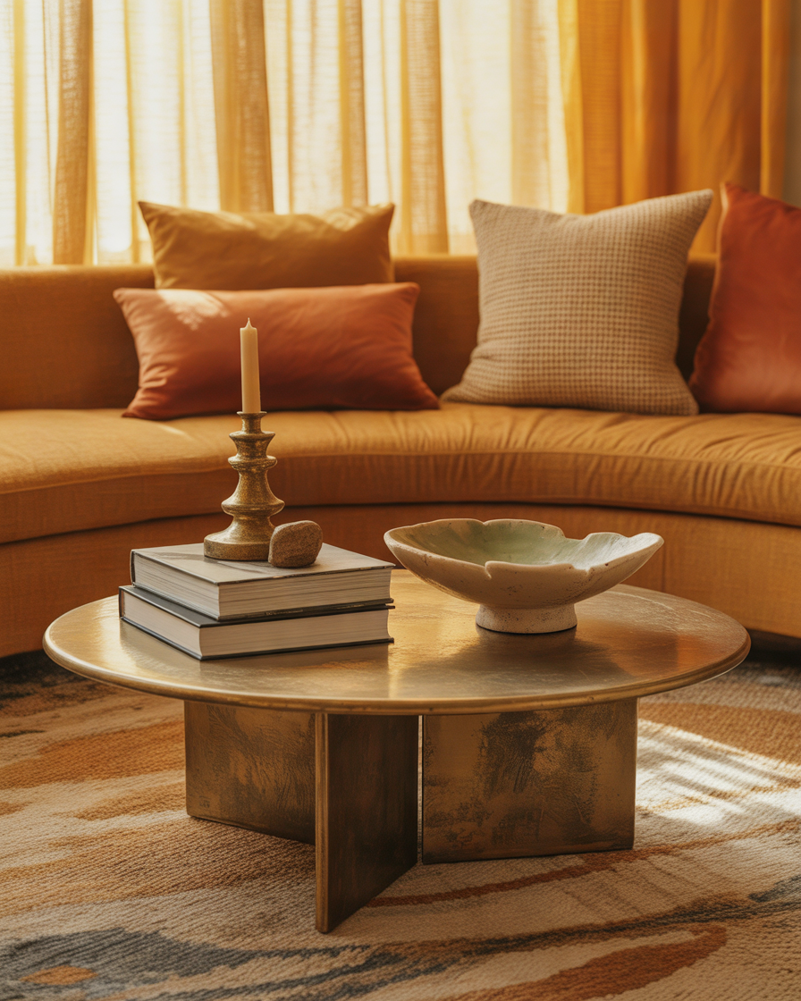 Mix-Vintage-and-Modern-Decor-for-a-Unique-Coffee-Table-Style