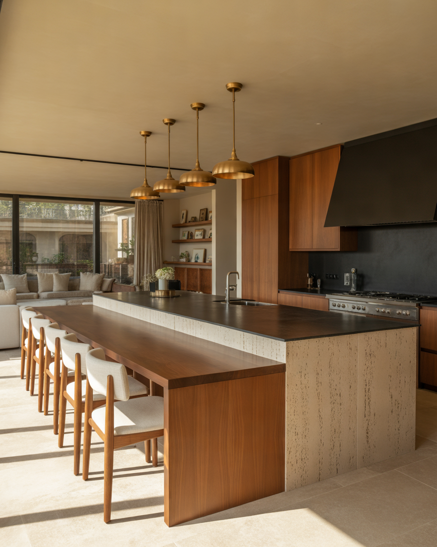 Open-Kitchen-Island-With-Built-In-Dining-Area-for-Everyday-Convenience