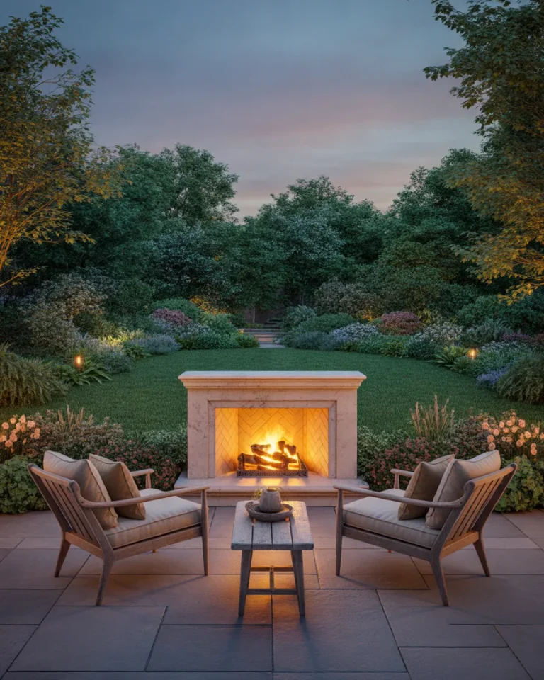 12 Outdoor Fireplace Ideas to Create a Cozy and Stylish Backyard