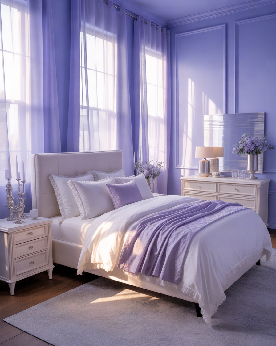 Periwinkle-Blue-–-A-Creative-and-Soft-Bedroom-Color