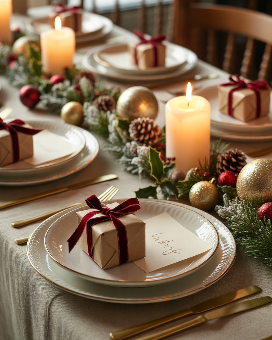 Personalized-Christmas-Place-Setting-Ideas