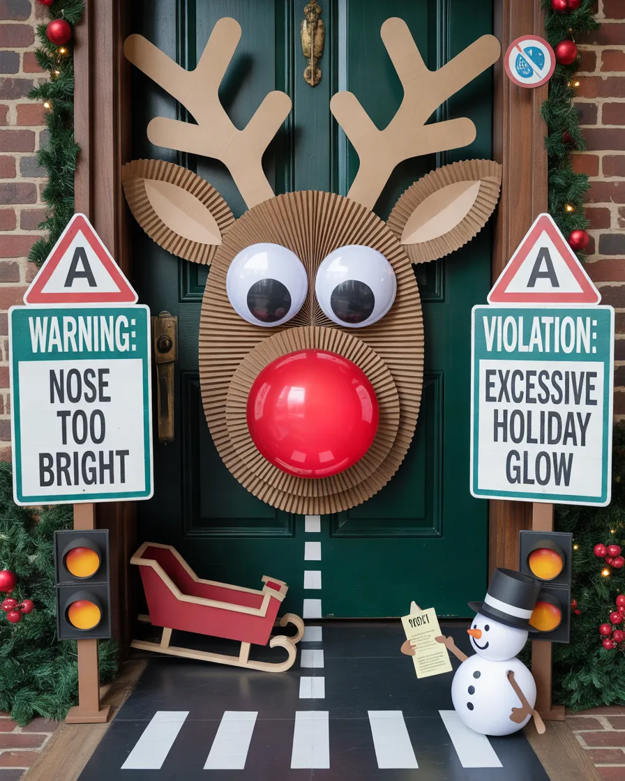 Rudolph-Needs-a-Traffic-Ticket