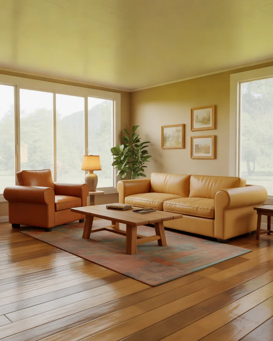 Rustic-Living-Room-With-Natural-Wood-Accents