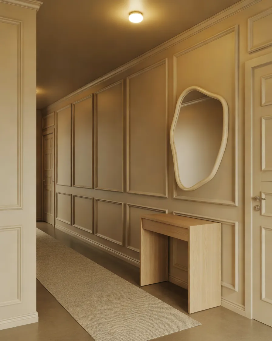 Soft-Beige-Panelling-for-a-Calm-Hallway