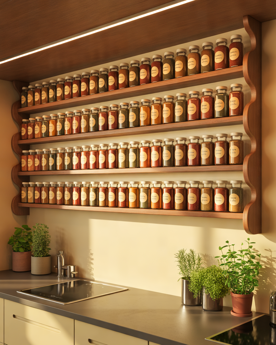 Spice-Rack-Kitchen-Design-for-a-Beautiful-and-Organized-Cooking-Area