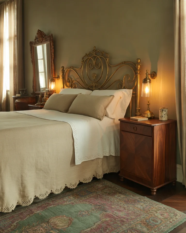 Use Brass and Antique Gold Accents