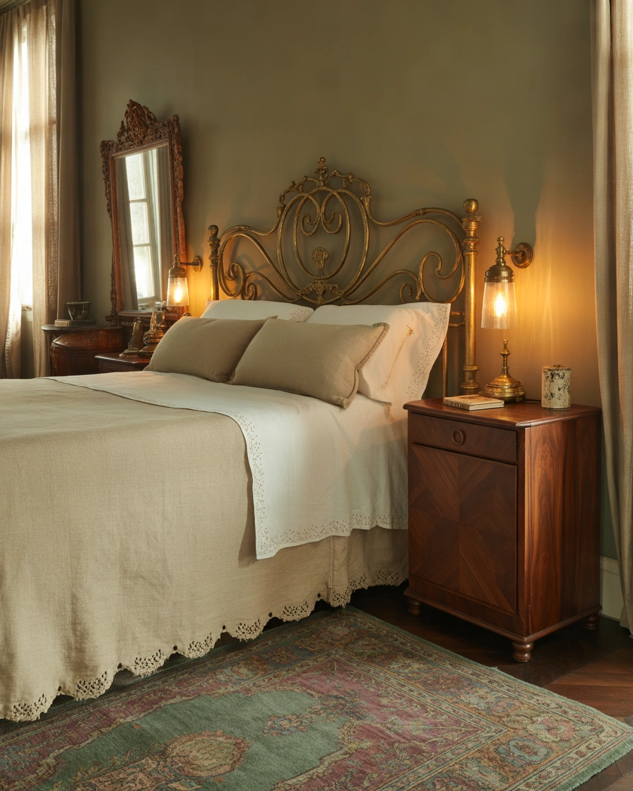 Use Brass and Antique Gold Accents