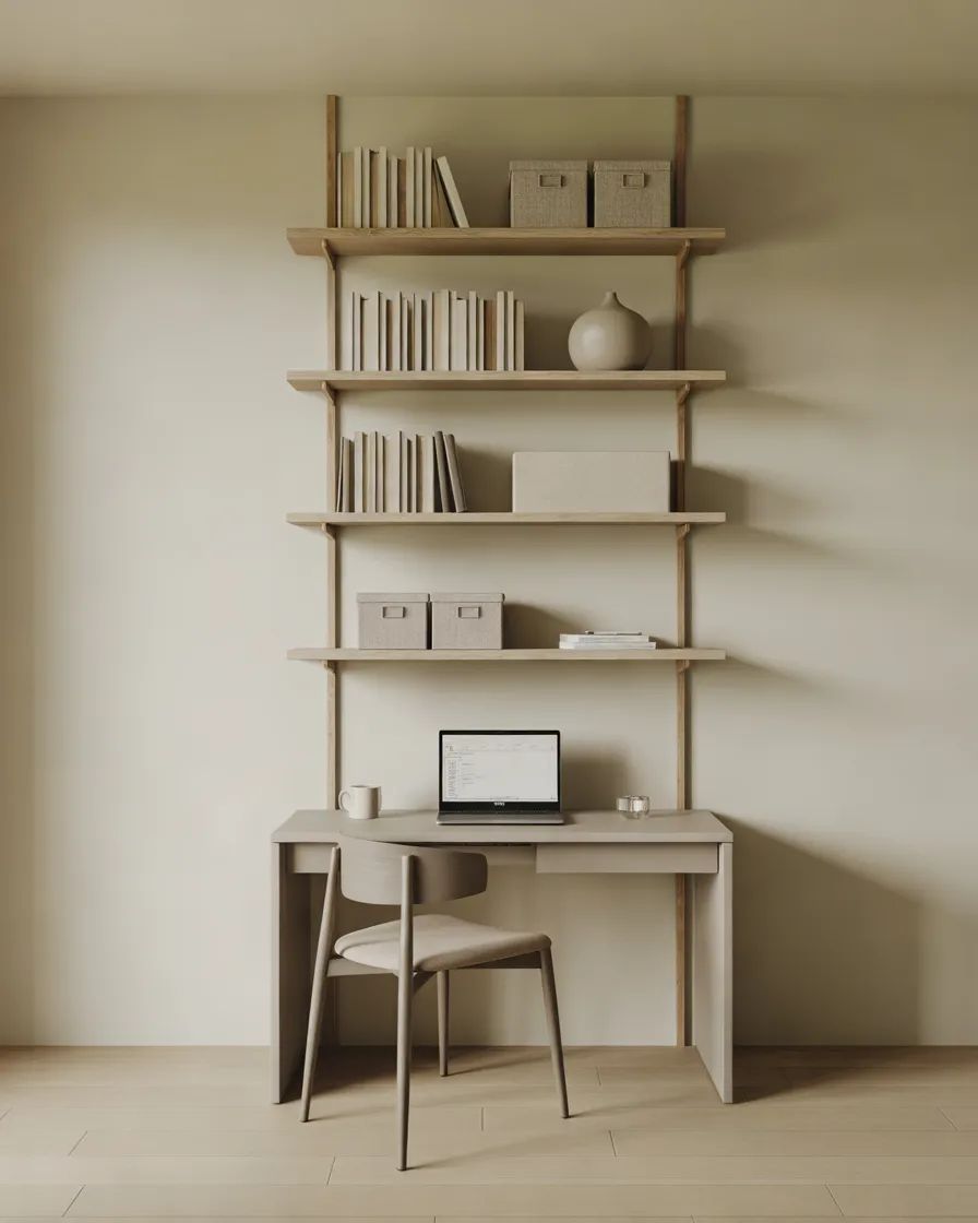 Use-Vertical-Wall-Shelving-for-a-More-Spacious-Workspace