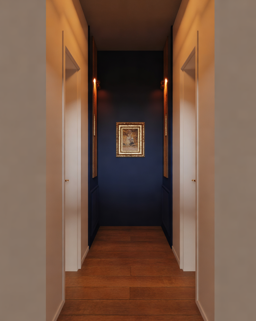 Use-a-Dark-Accent-Wall-for-a-Dramatic-Modern-Style