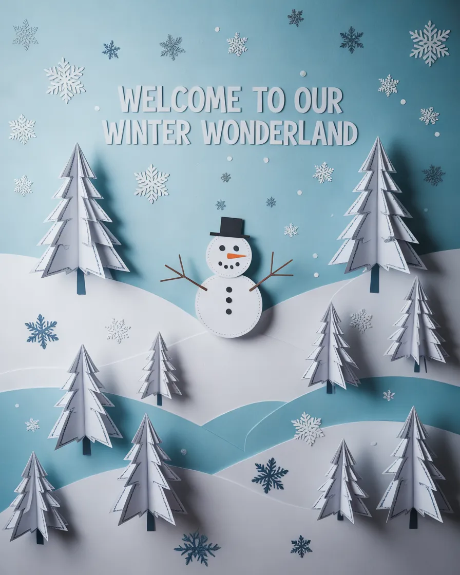 Winter-Wonderland-With-Snowflakes